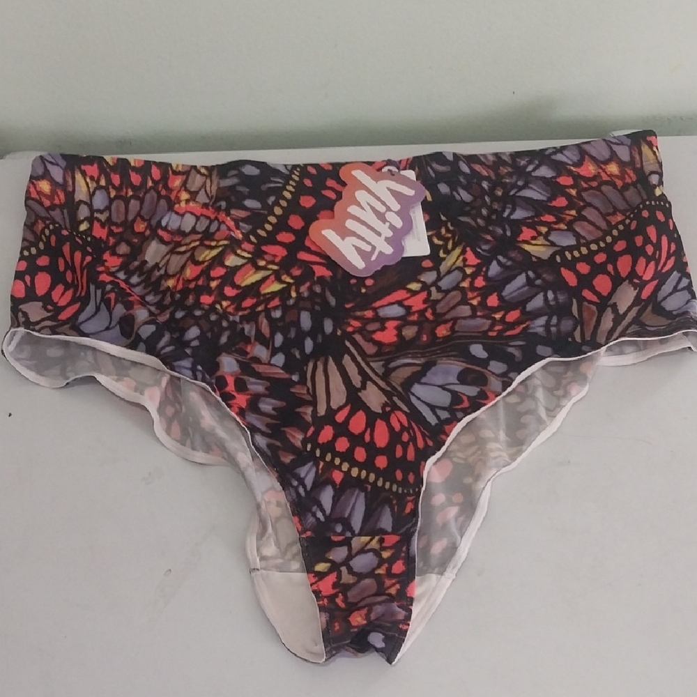 YITTY Multicolor Butterfly Print Panties